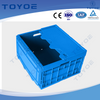 Storage of parts tools in EU standard plastic boxes of various sizes