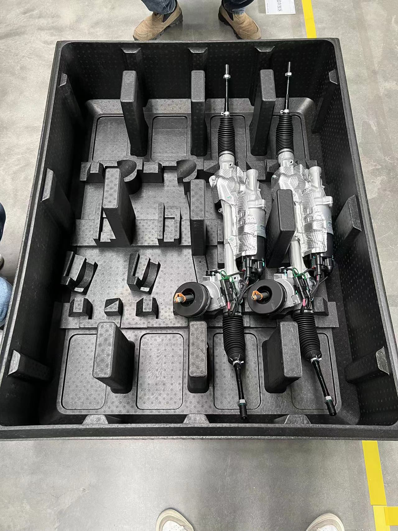 EPP packaging for automotive shock absorbers