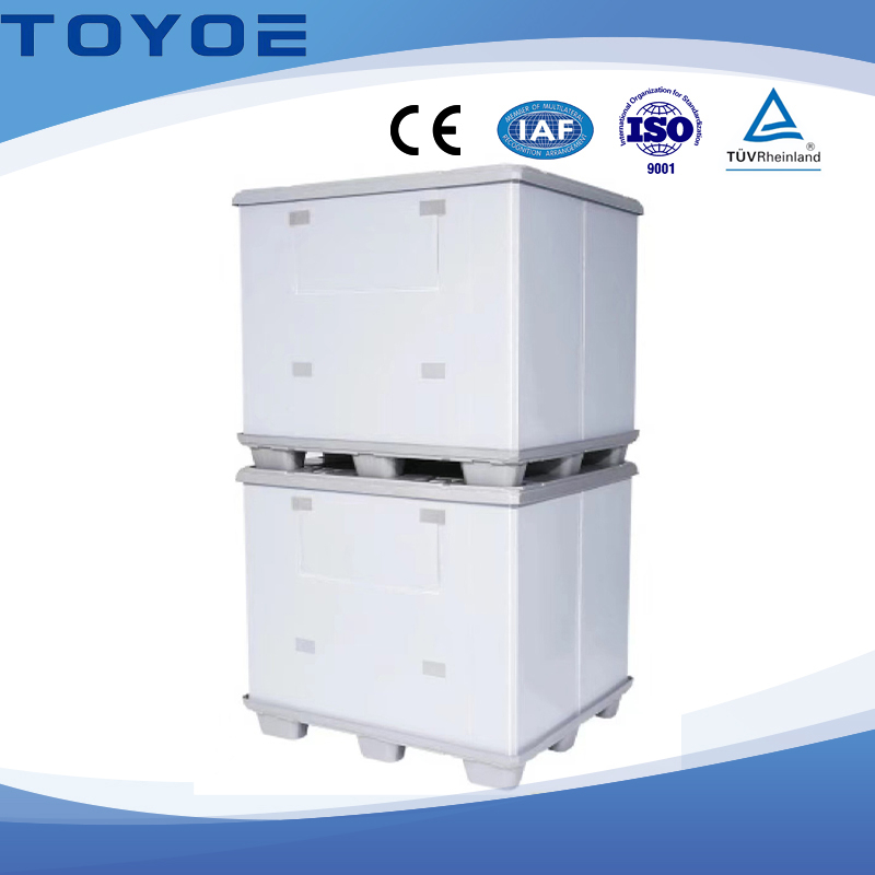 Multi-tiered Secure PP Plastic Bulk Container