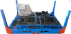 Industrial Grade Adjustable Heavy-Duty Metal Rack | Dedicated Automotive Motor Storage | TOYOE