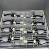 Collapsible pallet boxes are used for the packaging and transportation of automotive parts and provide the highest specification of customized lining protection