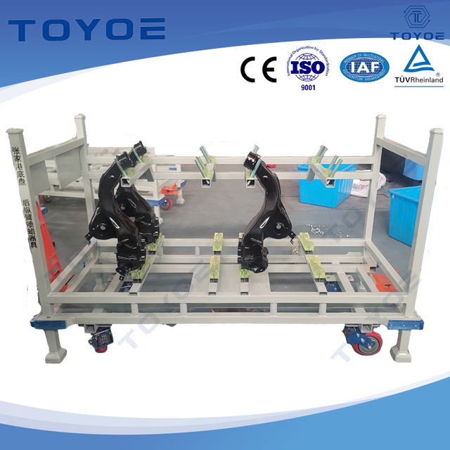Bottom pulley aids factory door turnover.