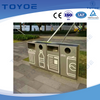 Outdoor beautiful and cute garbage bins for garbage classification