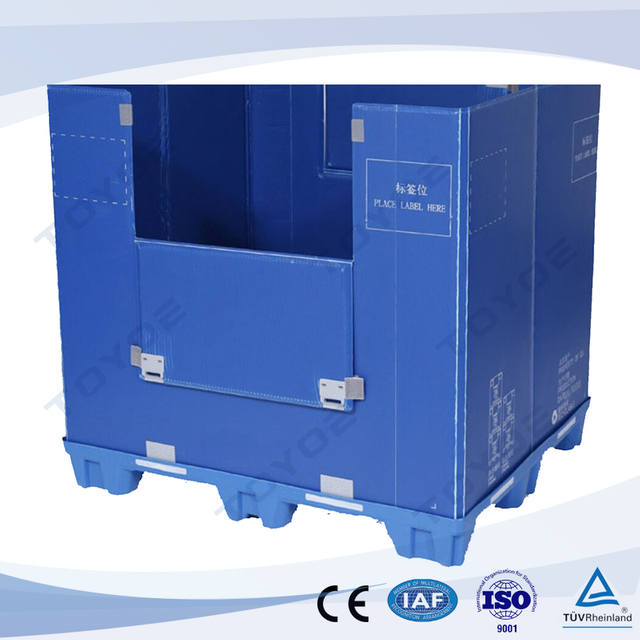 Rectangular Weatherproof ABS Plastic Bulk Container