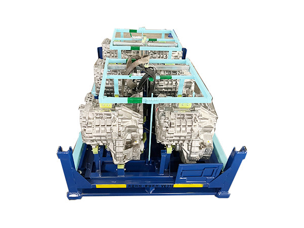 Customized packaging storage rack