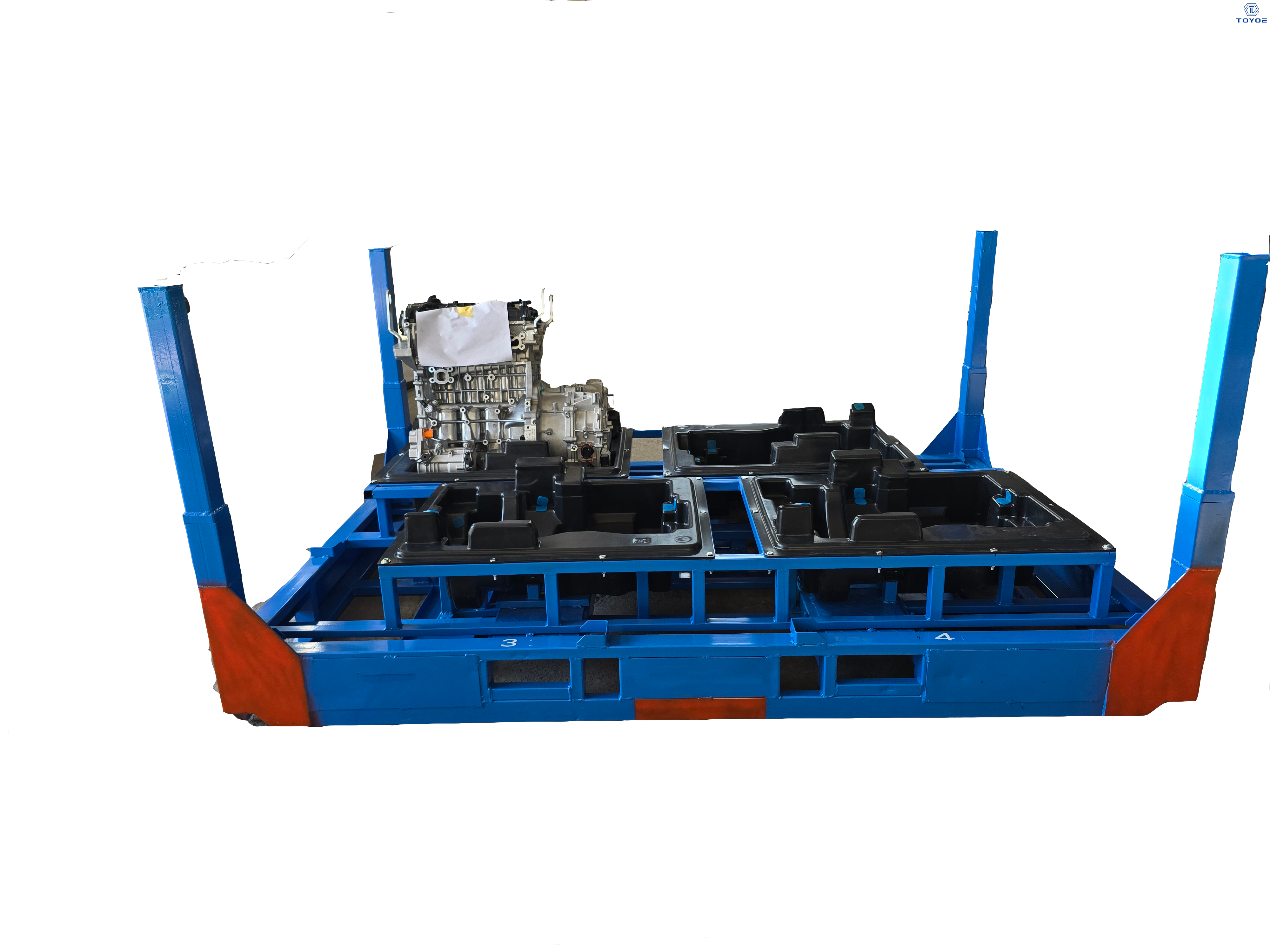 Industrial Grade Adjustable Heavy-Duty Metal Rack Dedicated for Automotive Motor Storage