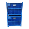 Automotive Lighting Component Racks with Fragile Item Labels