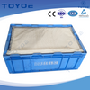 Blue HDPE folding toolbox