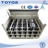ZF's transport boxes secure auto parts in transit. 
