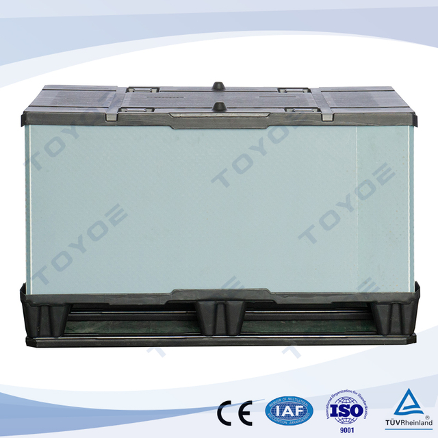 Rectangular Heavy-duty Plastic Pallet Box