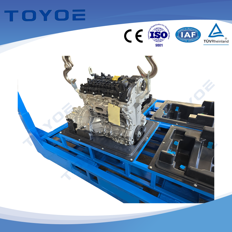 Automobile motor storage rack