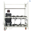 Auto parts rack custom construction fully comply with EU standards perfectly fit parts transport