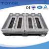 HDPE box with lid for safe transport.