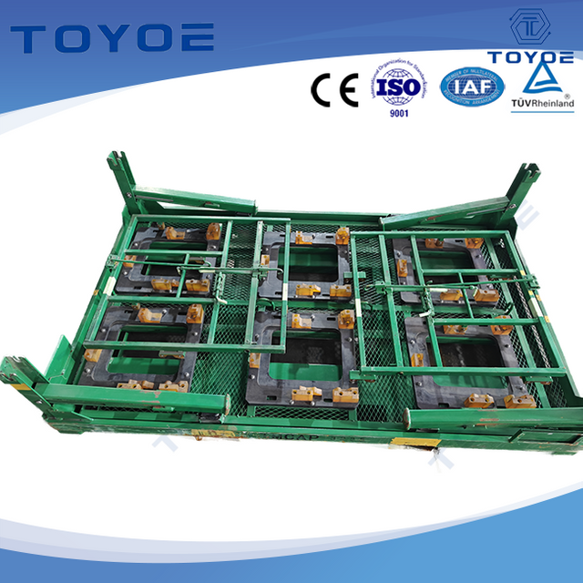 EU-certified Automotive Folding Racks Enable Versatile Storage.