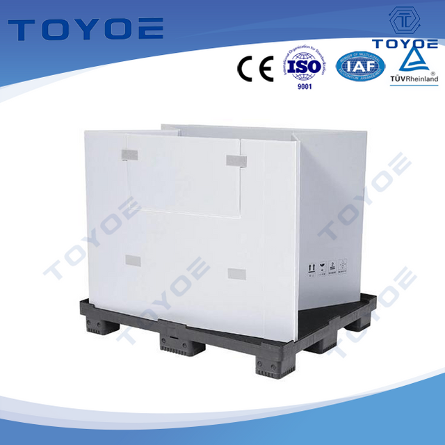 Plastic Pallet Boxes Secure Parts Transit.