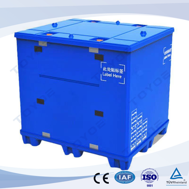 Collapsible Industrial Composite Pallet Box