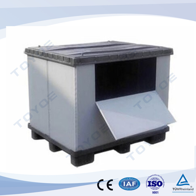 Plastic conaming box