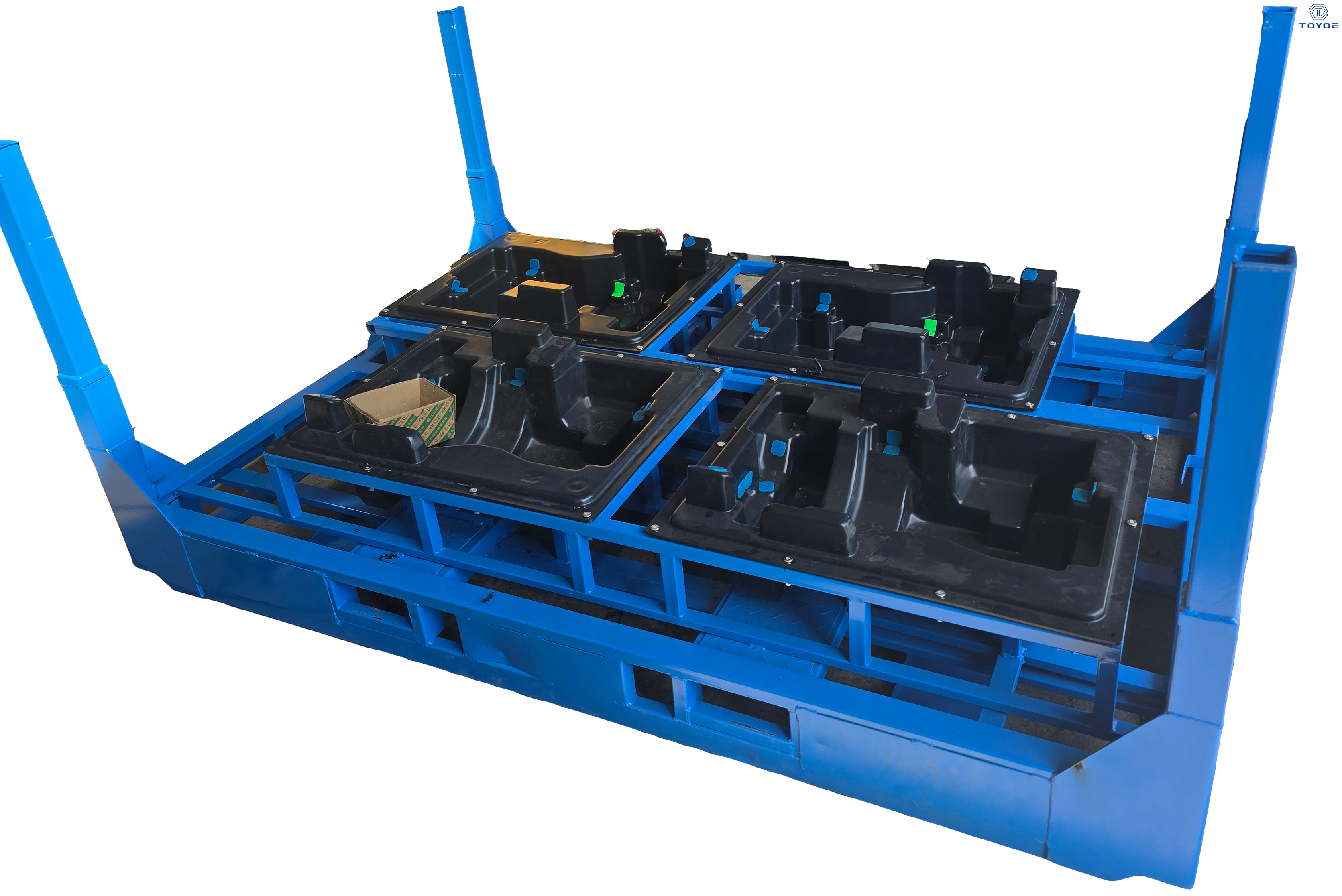 Industrial Grade Adjustable Heavy-Duty Metal Rack | Dedicated Automotive Motor Storage | TOYOE