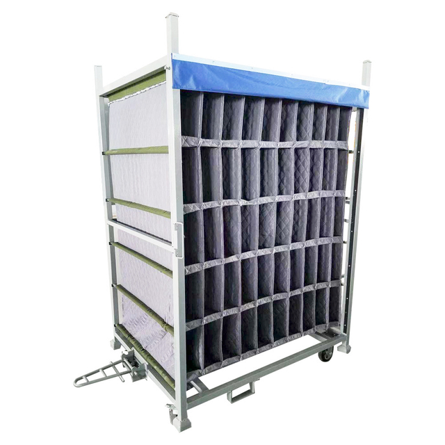 Automotive Prototype Part Racks with Secure Locking Mechanism