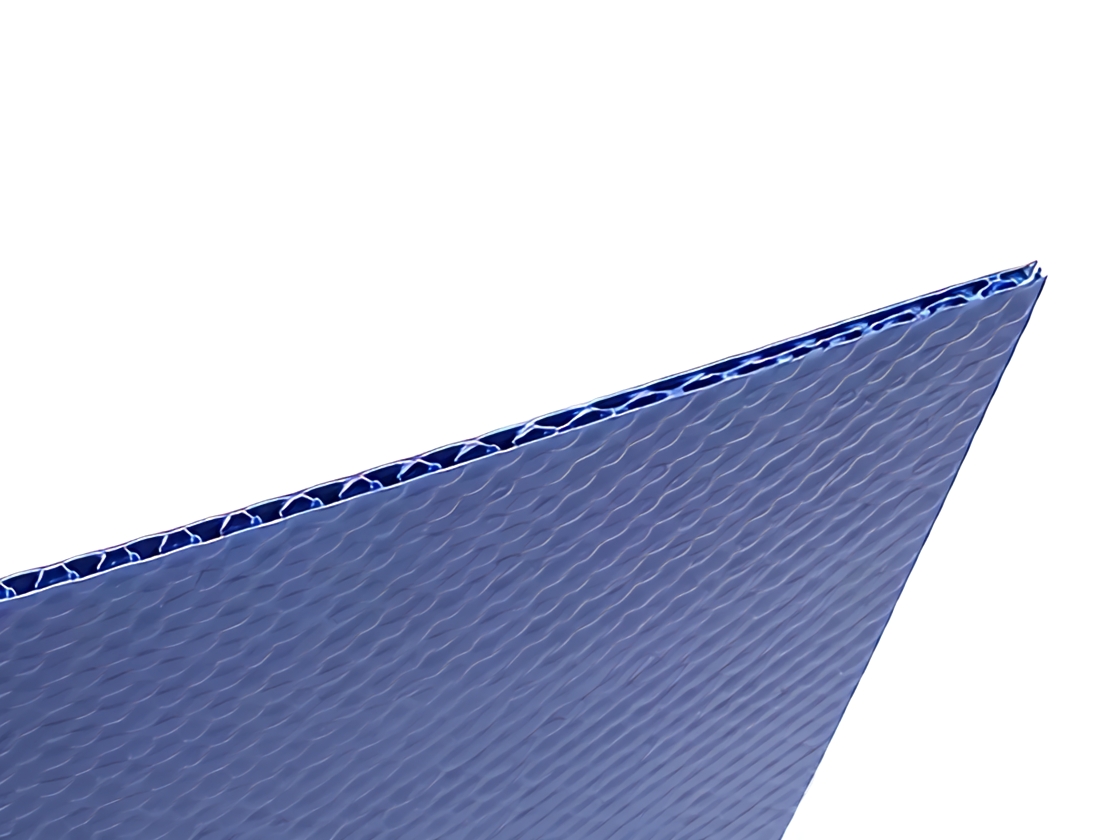 3mm blue hollow board
