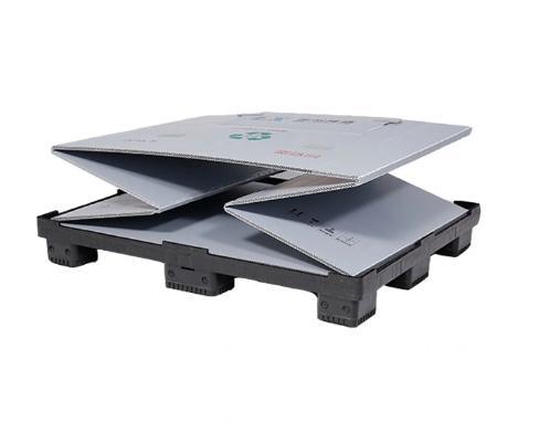 Folding pallet box