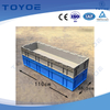 Blue HP Plastic Crates Are Suitable for Transporting Precision Instrument Parts