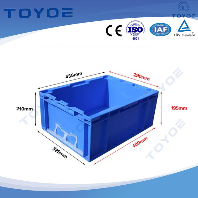 Standard sizes for plastic HP boxes